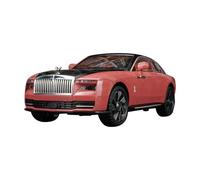 BXJUCBHDO car mode 1:24 For Rolls-Royce Alloy Car Model Fashion Limousine Ornaments Collection Pull Back That Can Open The Door alloy Diecast(Red)