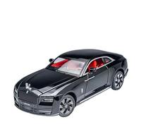 BXJUCBHDO car mode 1:24 For Rolls-Royce Shining Alloy Model Diecast Vehicle Best Collection Enthusiasts Door Can Be Opened alloy Diecast(Blcak)