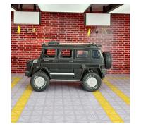 BXJUCBHDO car mode 1/28 For UNIMOG U5000 Alloy Diecast Car Model Ornament Doors And The Front Hood And Trunk Door Can Also Be Opened alloy Diecast(Black)