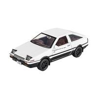 BXJUCBHDO car mode 1:30 For Toyota AE86 Alloy Model Car Strong Return Force Four Wheel Shock Absorption Exquisite Desktop Ornaments alloy Diecast(White with box)