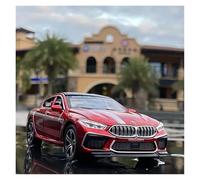 BXJUCBHDO car mode 1:32 For BMW M8 Simulation Metal Vehicles Pull Back Diecast Model Car Fine Collection Door Can Be Opened alloy Diecast(C)