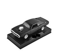 BXJUCBHDO car mode 1:32 For Dodge Classic War Horse Alloy Diecast Model Car Strong Return Force Exquisite Desktop Ornaments alloy Diecast(Black with box)