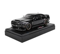 BXJUCBHDO car mode 1: 32 For Dodge HellCat Alloy Diecast Sports Car Simulation Pendant Muscle Model Advanced Collectibles alloy Diecast(Black-boxed)