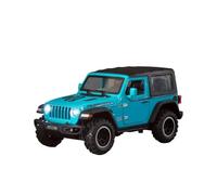BXJUCBHDO car mode 1:32 For Jeep Wrangler Rubicon 1941 Off-Road Diecast Metal Alloy Model Pull Back Car Ornamentfine Collection alloy Diecast(Blue No box)