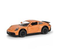 BXJUCBHDO car mode 1:32 For Porsche 911 Dakar Alloy Diecast Supercar Model Mini Car Ornament With Two Doors That Can Be Opened alloy Diecast(Orange)