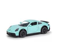 BXJUCBHDO car mode 1：32 For Porsche 911 Simulation Alloy Diecast Supercar Car Model Pull Back Simultiaon Ornament Collectible alloy Diecast(Blue)