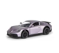 BXJUCBHDO car mode 1：32 For Porsche 911 Simulation Alloy Diecast Supercar Car Model Pull Back Simultiaon Ornament Collectible alloy Diecast(Purple)