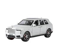 BXJUCBHDO car mode 1:32 For Rolls Royce Cullinan Alloy Car Model Exquisite Desktop Ornament The Best Collectible Enthusiasts alloy Diecast(White with box)