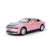 BXJUCBHDO car mode 1:32 For Rolls Royce Spectre Alloy Models Cars Simulation Metal Diecasts Vehicle Mini Collection Ornament alloy Diecast(Pink-boxed)