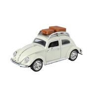 BXJUCBHDO car mode 1:32 For Volkswagen Beetle 1955 Classic Retro Car Alloy Model Diecasts Metal Casting Door Can Be Opened alloy Diecast(D)