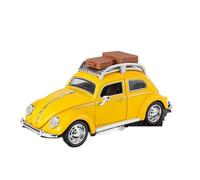 BXJUCBHDO car mode 1:32 For Volkswagen Beetle 1955 Classic Retro Car Alloy Model Diecasts Metal Casting Door Can Be Opened alloy Diecast(A)