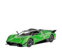 BXJUCBHDO car mode 1:36 For Pagani MaKeda Utopia Flower Yazongda Alloy Diecast Sports Car Model Advanced Collection Decoration alloy Diecast(Green black)