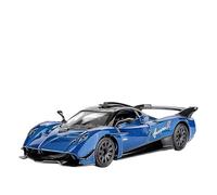 BXJUCBHDO car mode 1:36 For Pagani MaKeda Utopia Flower Yazongda Alloy Diecast Sports Car Model Advanced Collection Decoration alloy Diecast(Blue-boxed)