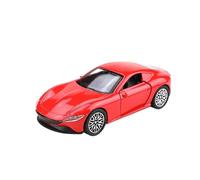 BXJUCBHDO car mode 1:36 For Porsche Alloy Roma Spider Car Model Simulation Racing Vehicle Pull Back Ornaments Mini Collection alloy Diecast(Red)