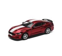 BXJUCBHDO car mode 1:42 For Ford Mustang GT2018 Disassembled Alloy Model Detachable Modified Racing Car Collectible Ornament alloy Diecast(Red)