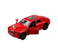 BXJUCBHDO car mode 1：43 For Rolls-Royce Phantom Die-Cast Alloy Car Model Collectible Simulation Vehicle Decor Ornament Door Open alloy Diecast(Red Phantom)