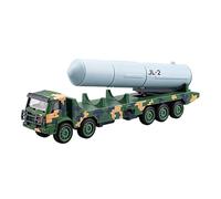 BXJUCBHDO car mode 1:50 For Giant Wave 2 Missile Launch Vehicle Alloy Miniature Car Model Effects Military Theme Exhibition Exhibits alloy Diecast