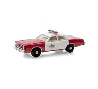BXJUCBHDO car mode 1: 64 1977 For Dodge Monaco Simulation Die Casting Alloy Diecast Car Detail Toy Gift Premium Static Collection Gift alloy Diecast