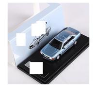 BXJUCBHDO car mode 1:64 For Audi 1989 A100 C3 Alloy Diecast Car Model Simulation Classic Static Ornament Replica Miniature Collectible alloy Diecast(Blue)