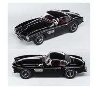 BXJUCBHDO car mode 1:64 For BMW 1957 507 Convertible Roadster Super Sport Alloy Diecast Car Model Simulation Classic Static Collectible alloy Diecast(Black Hardtop)