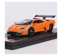 BXJUCBHDO car mode 1:64 For Lamborghini Diablo GTR Alloy Diecast Car Model Simulation Classic Static Ornament Replica Miniature Collectible alloy Diecast(Orange)