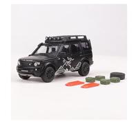 BXJUCBHDO car mode 1:64 For Land Rover DISCOVERY 4 Super Sport Alloy Diecast Car Model Simulation Classic Static Ornament Collectible alloy Diecast(Black modification)