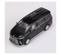BXJUCBHDO car mode 1:64 For Lexus LM Second Generation Diecast Alloy Business Car Static Ornamentc Fine Simultiaon Scale Collection alloy Diecast(Black Left)