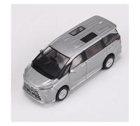 BXJUCBHDO car mode 1:64 For Lexus LM Second Generation Diecast Alloy Business Car Static Ornamentc Fine Simultiaon Scale Collection alloy Diecast(Titanium Right)