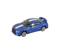 BXJUCBHDO car mode 1:64 For Nissan Ares GT-R Alloy Car Model Ornaments Super Running Static Mini Vehicle Fine Collection Crafts alloy Diecast(Blue)