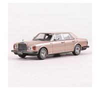 BXJUCBHDO car mode 1:64 For Rolls-Royce 1994 Alloy Diecast Car Model Simulation Classic Static Ornament Replica Collectible alloy Diecast(Gold)