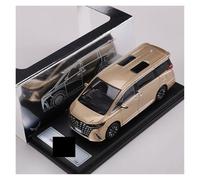 BXJUCBHDO car mode 1:64 For Toyota 2024 MPV Alloy Diecast Car Model Static Ornamentc Fine Simultiaon Miniature Scale Collection alloy Diecast(Gold right)