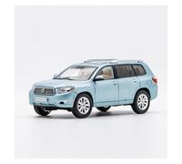 BXJUCBHDO car mode 1:64 For Toyota XU40 SUV Alloy Diecast Car Model Simulation Classic Static Ornament Replica Miniature Collectible alloy Diecast(Blue)