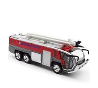 BXJUCBHDO car mode Alloy Fire Truck 1/64 Simulation Firefighting Diecast Rescue Vehicle Fire Ladder Engineering Car Model alloy Diecast(Red)