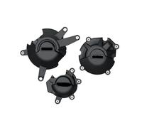 BXJWCGQS Motorbike Engine Stator Cover Black Left Engine Stator Crank Protective Cover FOR HONDA CBR650R CB650 2021 2022 2023 Stator Guard Cover(1 Set-black)