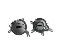 BXJWCGQS Motorbike Engine Stator Cover For Ktm RC 390 DUKE 390 2016-2021 Replacement Motorcycle Engine Stator Cover Compatible Guard Black Left Stator Guard Cover(Carbon fiber appeara)