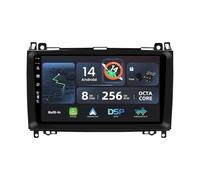 BXLIYER - [8G+256G,8-Core] - Android 14 IPS Car Stereo For Benz W169 W245 B160 B170 B180 B200 W639 Vito Viano W906 Sprinter - Wireless CarPlay/Android Auto - Camera & MIC - 9 Inch 2 Din - DAB 360-CAM