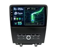 BXLIYER - [8G+256G,8-Core] - Android 15 IPS Car Stereo For Ford Mustang (2010-2014) - Wireless CarPlay/Android Auto - LED Camera & MIC - 10.1 Inch 2 Din - Steering Wheel DAB Fast-boot 360-CAM AHD WIFI