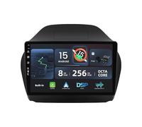BXLIYER - [8G+256G,8-Core] - Android 15 IPS Car Stereo For Hyundai IX35 (2010-2017) - Wireless CarPlay/Android Auto - LED Camera & MIC - 10.1 Inch 2 Din - Steering Wheel DAB Fast-boot 360-CAM AHD WIFI