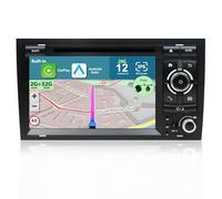 BXLIYER Android 12 IPS Car Stereo For Audi A4 (2003-2011) - Built-in Wireless CarPlay + Android Auto - 2G+32G - Rear Camera FREE - 9 Inch 2 Din - Steering Wheel DAB Fast-boot WIFI Bluetooth DSP
