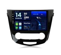 BXLIYER Android 14-8 Core, 6G+128G - Car Stereo For Nissan Qashqai J11 X-Trail Rouge (2014-2018) - Wireless CarPlay/Android Auto - Camera + MIC - IPS 10.1 Inch 2 Din - DSP SWC DAB Fast-boot 360-CAM