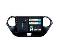 BXLIYER Android 14 Car Stereo For Hyundai Grand I10 (2013-2018) Navigation - Wireless Carplay + Android Auto - 2G+32G - Rear Camera - IPS 9 Inch 2 Din - Steering Wheel WiFi DAB Fast-boot Split-Screen