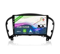 BXLIYER Android 14 Car Stereo For Nissan Juke J15 (2010-2019) / YF15 Infiniti ESQ (2011-2017) Navigation - Wireless Carplay + Android Auto - 2G+32G - Rear Camera - IPS 9 Inch 2 Din Steering Wheel DAB