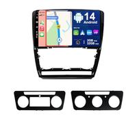 BXLIYER Android 14 IPS Car Stereo For Skoda Octavia (2006-2014) - Built-in Wireless Carplay/Android Auto - 2G+32G - Camera FREE - 10.1 Inch 2 Din - Steering Wheel WiFi DAB Fast-boot Split-Screen BT