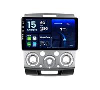 BXLIYER Android 15-6G+128G- IPS Car Stereo For Ford Ranger/Everest/Mazda BT50 J97M (2006-2013) - Wireless CarPlay/Android Auto - Camera + MIC - 9 Inch 2 Din - Steering Wheel DAB Fast-boot 360-CAM