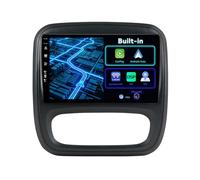 BXLIYER Android 15 Car Stereo For Renault trafic 3 / Opel Vivaro B (2014-2021) Sat Nav Navigation - Wireless Carplay + Android Auto - 2G+64G - Camera - 9 Inch 2 Din - Steering Wheel DAB Split-Screen