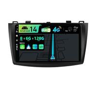BXLIYER | Built-in DAB & 4G LTE | Android 14 Car Stereo For Mazda 3 (2009-2015) - 6G+128G - CarPlay/Android Auto - LED Camera + MIC - Qled 9 Inch - Steering Wheel Dual Band WIFI AHD 360-CAM DSP HDMI