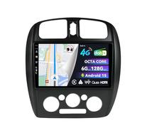 BXLIYER | Built-in DAB 4G LTE | Android 15 Car Stereo For Mazda 323 2000-2003/Haima Family 2006-2010/Happin 2004-2012 Sat Nav - 6G+128G - CarPlay/Android Auto - Camera + MIC - Qled 9 Inch 360-CAM HDMI