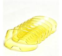 Bxmgr Amber Front Lenses 0700000803, Visible Lens, Compatible with ESAB Sentinel A50 Lenses, Not A60 Welding Helmet, Pack of 7, 10 x 6 cm