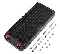 BXQINLENX 18 Pipe Aluminum Heat Exchanger Radiator for PC CPU CO2 Laser Water Cool System Computer 240mm(B)