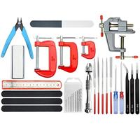 BXQINLENX Professional Gundam Model Tools Kit - Basic Craft Set for Hobby Building, Repairing & Fixing